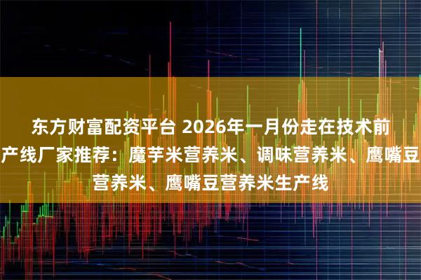 东方财富配资平台 2026年一月份走在技术前沿的营养米生产线厂家推荐：魔芋米营养米、调味营养米、鹰嘴豆营养米生产线